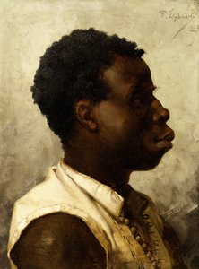 Genç Bir Afrikalının Portresi, 1883